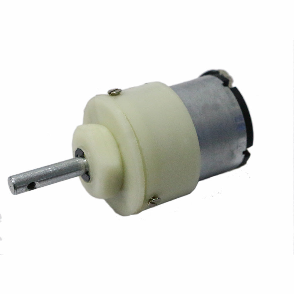 100 RPM Center Shaft Metal Gear DC Motor 