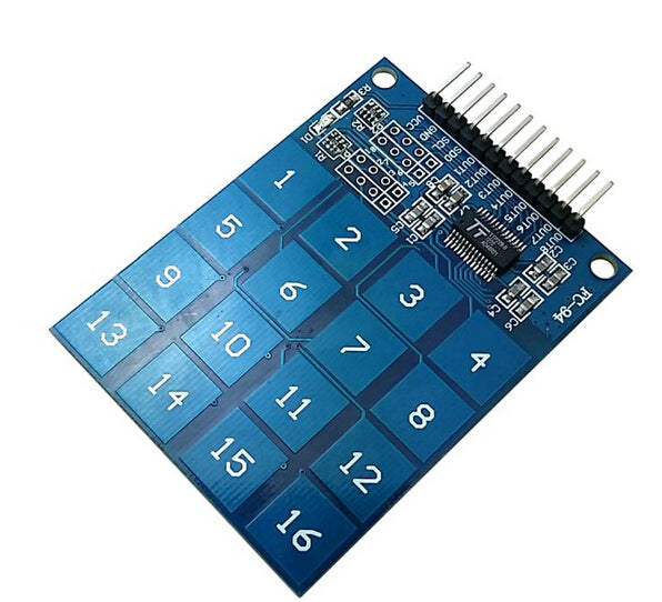 16 Way XD 62B TTP 229 Capacitive Touch Switch Digital Sensor Module Board Plate