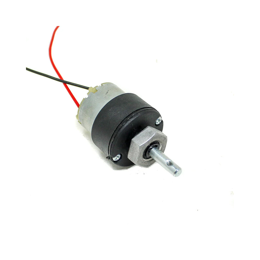 100RPM 12V LOW NOISE DC MOTOR WITH METAL GEARS – GRADE A