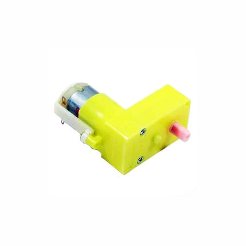 300 RPM Rectangle Single Shaft Plastic Gear BO Motor 