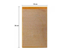 15 x 30 cm Universal Single Sided PCB Prototype Board 2.54mm Pitch Hole