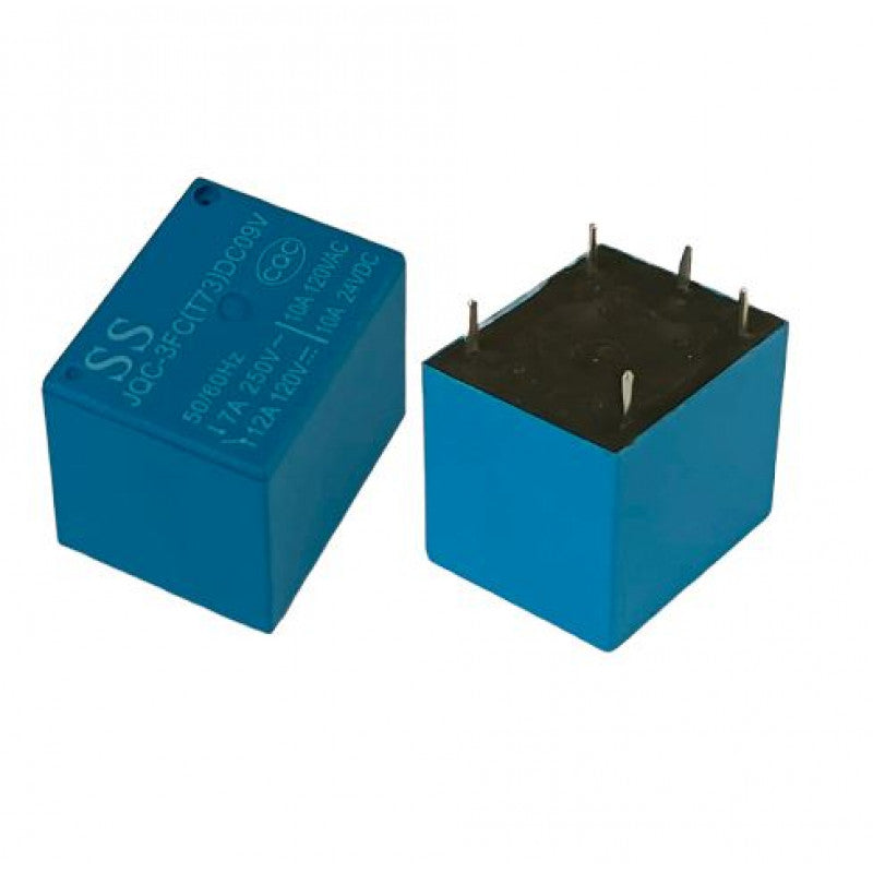 9V 10A PCB Mount Sugar Cube Relay - SPDT (Pack of 5)