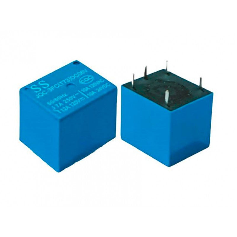 6V 7A PCB Mount Sugar Cube Relay - SPDT (Pack of 5)