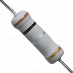 0.1 Ohm 2W Flameproof Metal Oxide Resistor - High Quality (Pack of 5)