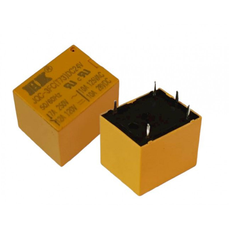 24V 10A PCB Mount Sugar Cube Relay - SPDT (Pack of 5)