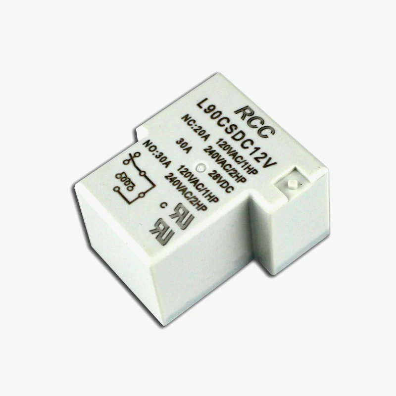 12V 30A T90/L90 DC Relay 6-Pin PCB Mount T-Type Relay - SPDT (T-90 12V 30A 6-Pin Relay)