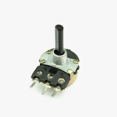 10K Ohm  Rotatory Potentiometer Tone Control 3 Pin 4mm  Plastic D-Type Shaft (Pack Of 2)