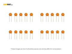 100000pF/100nF/0.10uF 104 Ceramic Capacitor (Pack of 20)