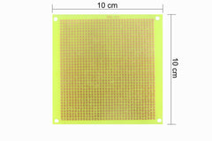 10 x 10 cm Universal Single Sided PCB Prototype Board 2.54mm Pitch Hole