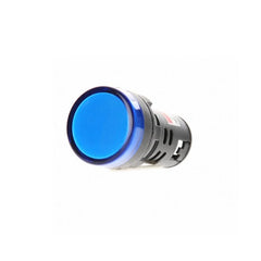 Blue AC/DC12V 16mm AD16-16C LED Power Pilot Signal Indicator Lamp