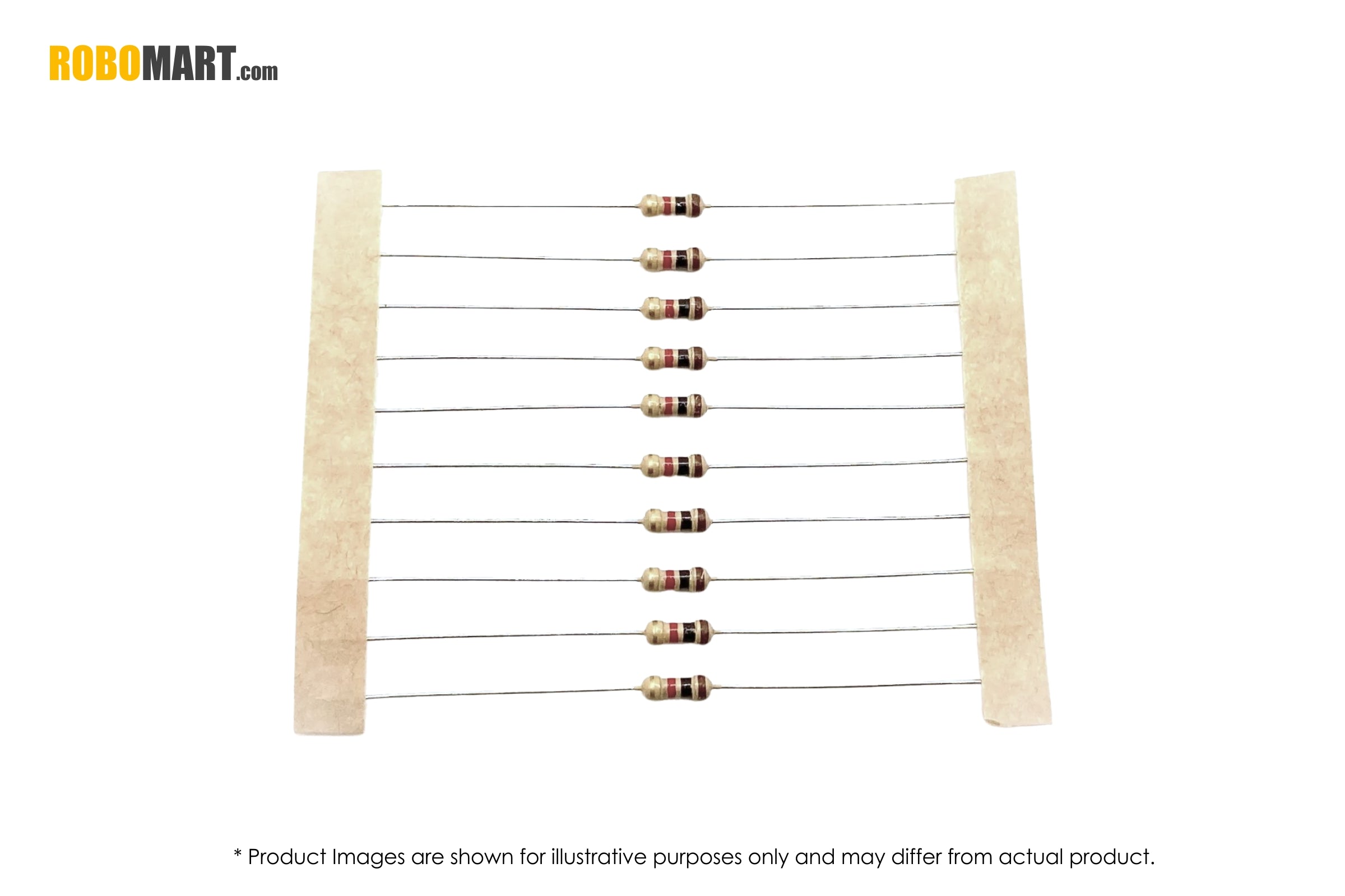 1.1 Ohm 1/4 Watt Resistor (Pack of 20)