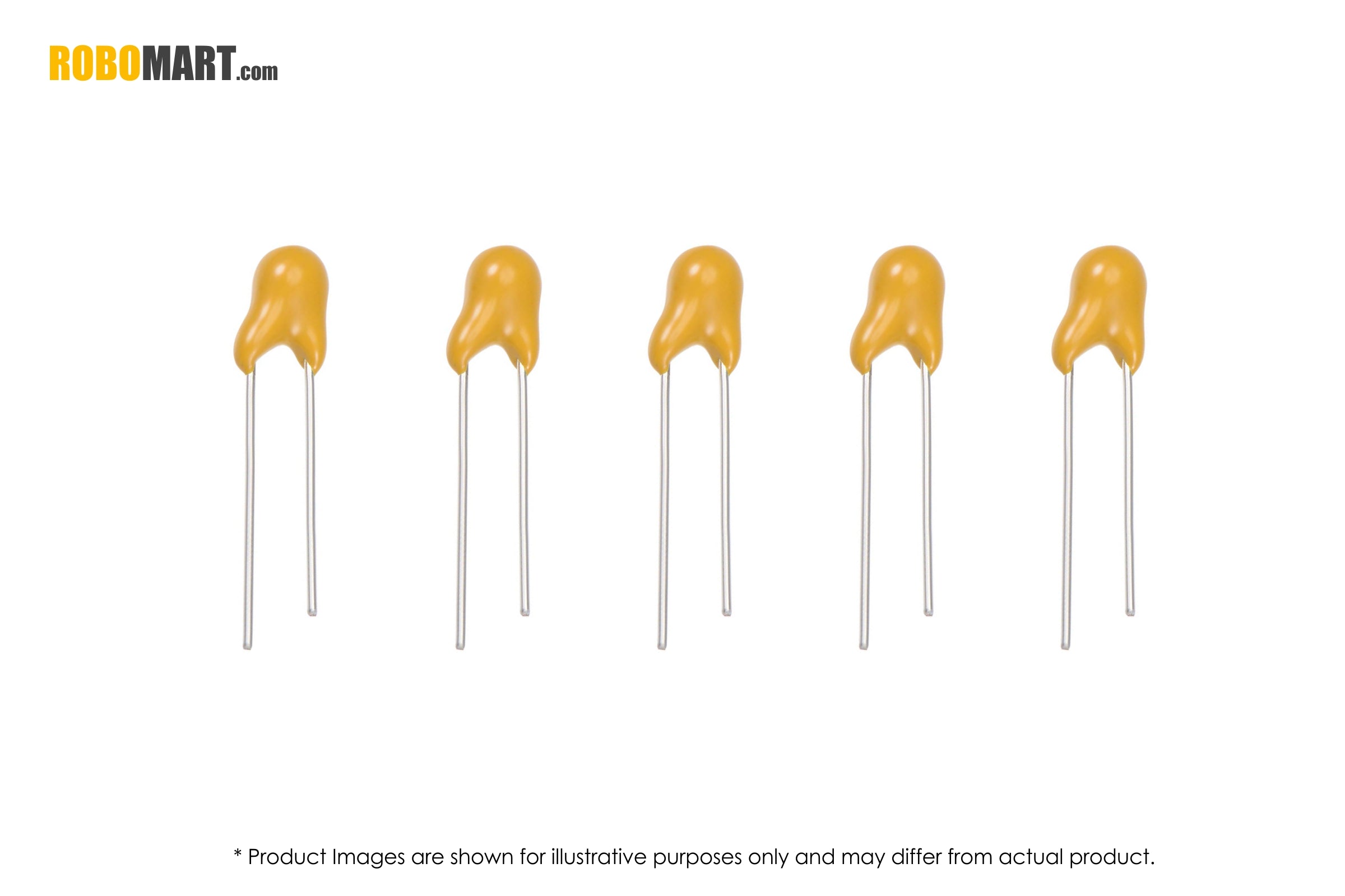 3.3 uF 35V Tantalum Capacitor (Pack of 5)